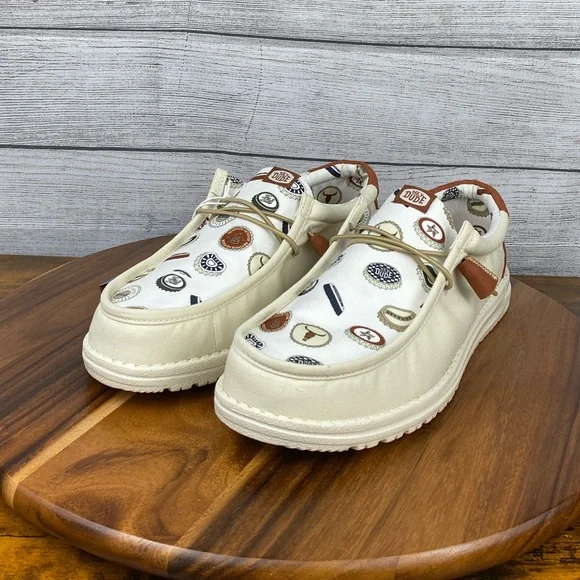 NEW Hey Dude Wally Spring Breaker Beer Bash Slip On Loafers Men’s Shoe Size 12 - Picture 2 of 10